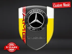 Mercedes Selbstklebendes Etikett Universal Hochwertig Robust